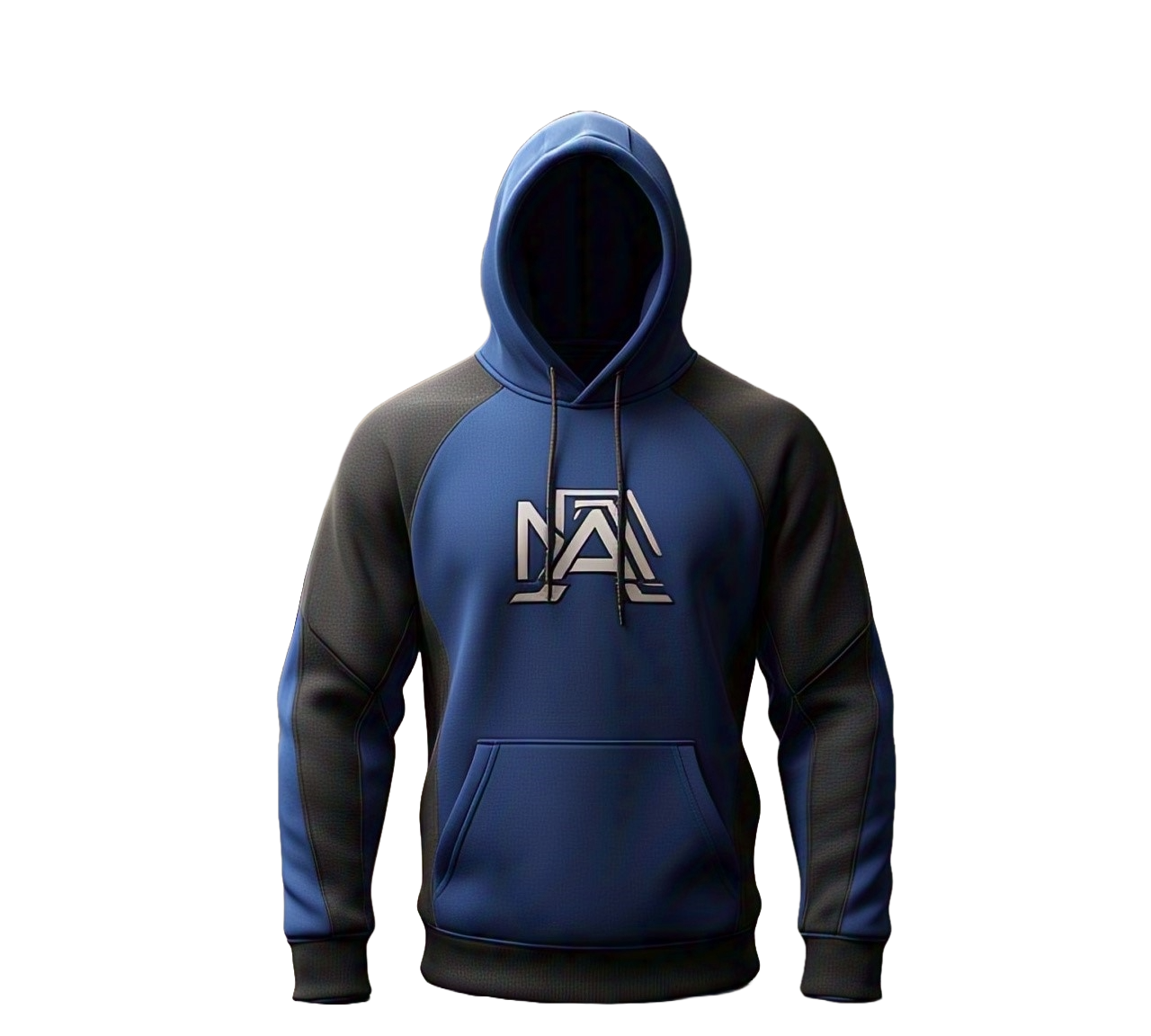 Custom Contrast Panel Hoodie